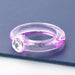 Wholesale Rings Candy color round resin acrylic JDC-RS-JL070 Rings JoyasDeChina purple Wholesale Jewelry JoyasDeChina Joyas De China