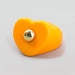 Wholesale Rings Candy-colored love heart-shaped resin JDC-RS-JL067 Rings JoyasDeChina orange Wholesale Jewelry JoyasDeChina Joyas De China