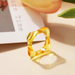 Bulk Jewelry Wholesale Rings Color rhombus Plastic JDC-RS-F510 Wholesale factory from China YIWU China