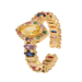 Wholesale Rings Colored diamond zircon copper JDC-RS-HX019 Rings JoyasDeChina Wholesale Jewelry JoyasDeChina Joyas De China