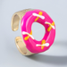 Wholesale Rings gold Alloy drip donuts JDC-RS-JL055 Rings JoyasDeChina Wholesale Jewelry JoyasDeChina Joyas De China