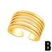 Wholesale Rings gold geometry copper JDC-RS-AS393 Rings JoyasDeChina B Opening adjustable Wholesale Jewelry JoyasDeChina Joyas De China