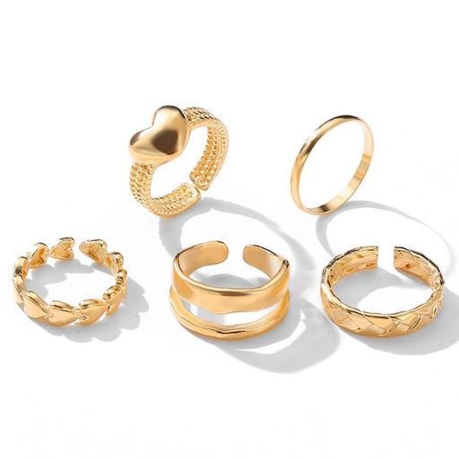 Bulk Jewelry Wholesale Rings gold Love Alloy JDC-RS-xy016 Wholesale factory from China YIWU China