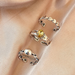 Bulk Jewelry Wholesale Rings gold Love Diamond Alloy JDC-RS-xy018 Wholesale factory from China YIWU China