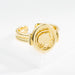 Wholesale Rings gold Retro avatar copper JDC-RS-JL053 Rings JoyasDeChina 2 Wholesale Jewelry JoyasDeChina Joyas De China