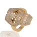 Wholesale Rings gold Skull copper JDC-RS-HX030 Rings JoyasDeChina Wholesale Jewelry JoyasDeChina Joyas De China