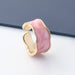 Wholesale Rings pink Alloy drip oil geometry JDC-RS-JL096 Rings JoyasDeChina Pink Wholesale Jewelry JoyasDeChina Joyas De China
