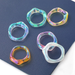 Wholesale Rings Rejuvenating geometric resin JDC-RS-JL089 Rings JoyasDeChina Wholesale Jewelry JoyasDeChina Joyas De China
