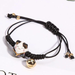 Bulk Jewelry Wholesale rope fortune cat braided bracelet JDC-BT-wy059 Wholesale factory from China YIWU China