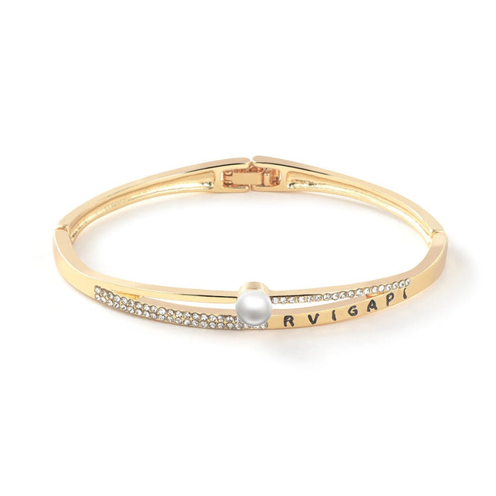 Wholesale rose gold alloy bracelet JDC-BT-YinX005 Bracelet 伊杏 champagne gold Wholesale Jewelry JoyasDeChina Joyas De China