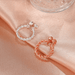 Wholesale rose gold alloy ring ring JDC-RS-D739 Rings 晴雯 Wholesale Jewelry JoyasDeChina Joyas De China