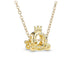 Wholesale rose gold rhinestone necklace JDC-NE-XingL023 Necklaces 星銮 gold Wholesale Jewelry JoyasDeChina Joyas De China