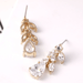Wholesale rose gold Zircon Earrings JDC-ES-Mix014 Earrings 迷茜 Wholesale Jewelry JoyasDeChina Joyas De China