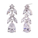 Wholesale rose gold Zircon Earrings JDC-ES-Mix014 Earrings 迷茜 Silver Wholesale Jewelry JoyasDeChina Joyas De China