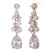 Wholesale rose gold zircon earrings JDC-ES-Mix018 Earrings 迷茜 gold Wholesale Jewelry JoyasDeChina Joyas De China