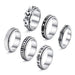 Wholesale rotatable stainless steel ring JDC-RS-Yunhe002 Rings 芸禾 Wholesale Jewelry JoyasDeChina Joyas De China