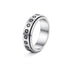 Wholesale rotatable stainless steel ring JDC-RS-Yunhe002 Rings 芸禾 Wholesale Jewelry JoyasDeChina Joyas De China