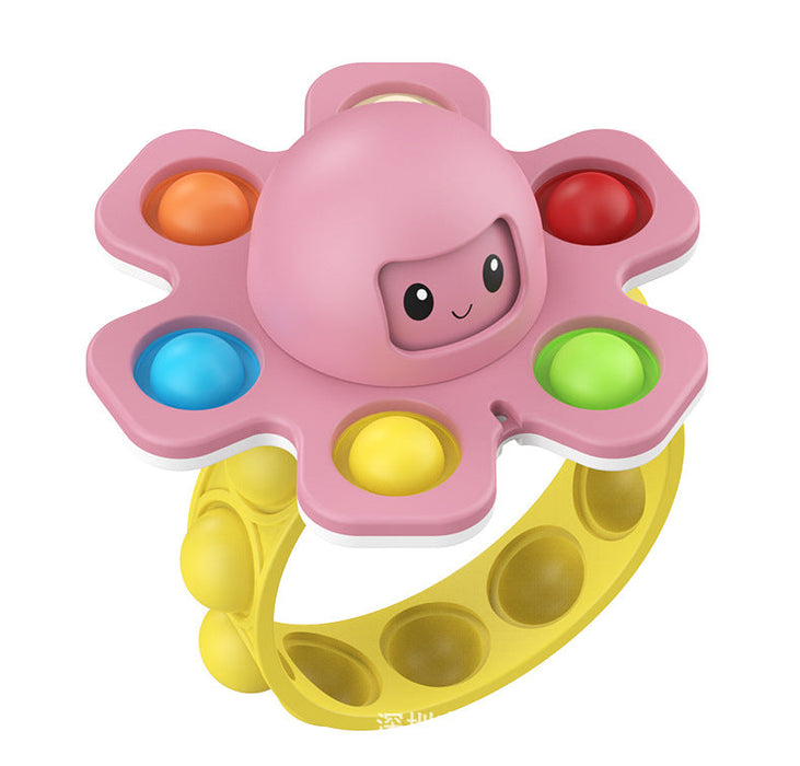 Wholesale rotating face changing Octopus Bracelet decompression toys JDC-FT-HC028 fidgets toy 华创 pink Wholesale Jewelry JoyasDeChina Joyas De China