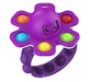 Wholesale rotating face changing Octopus Bracelet decompression toys JDC-FT-HC028 fidgets toy 华创 purple Wholesale Jewelry JoyasDeChina Joyas De China