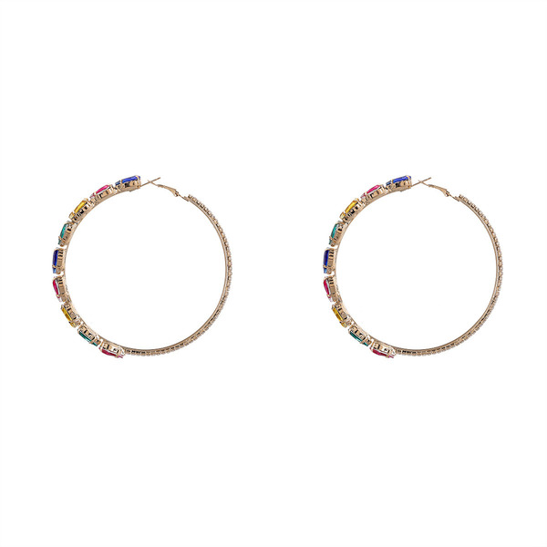 Wholesale round asymmetric Earrings JDC-ES-JL522 Earrings JoyasDeChina Wholesale Jewelry JoyasDeChina Joyas De China
