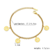 Bulk Jewelry Wholesale round brand letter Bracelet JDC-ST-L024 Wholesale factory from China YIWU China