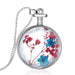 Wholesale Round Fashion Dried Flower Transparent Crystal Necklace JDC-NE-YinH011 Necklaces 颖皓 H036N Wholesale Jewelry JoyasDeChina Joyas De China