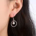 Wholesale Round Pearl Copper Earrings JDC-ES-QLX033 Earrings 巧兰轩 Wholesale Jewelry JoyasDeChina Joyas De China