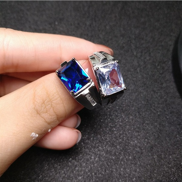 Wholesale Royal sapphire ring JDC-RS-XH006 Rings JoyasDeChina Wholesale Jewelry JoyasDeChina Joyas De China