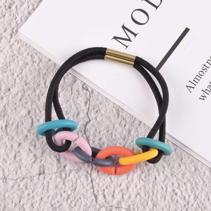 Bulk Jewelry Wholesale rubber band Hair Scrunchies JDC-HS-K053 Wholesale factory from China YIWU China