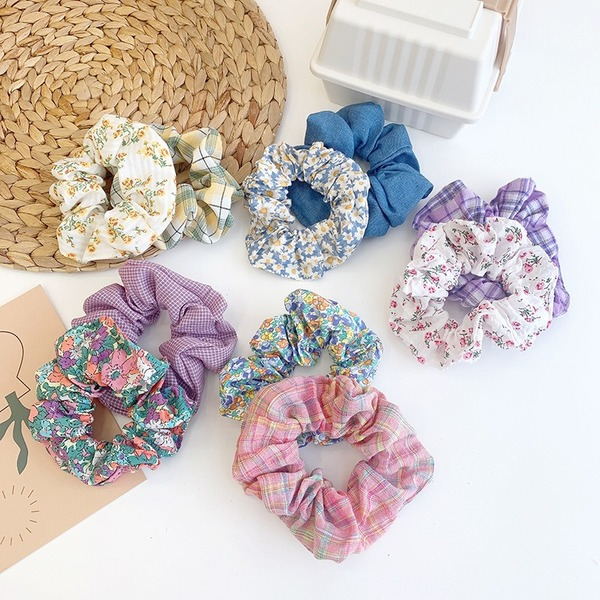 Wholesale rubber bands and floral hair bands JDC-HS-H424 Hair Scrunchies 妙德 Wholesale Jewelry JoyasDeChina Joyas De China