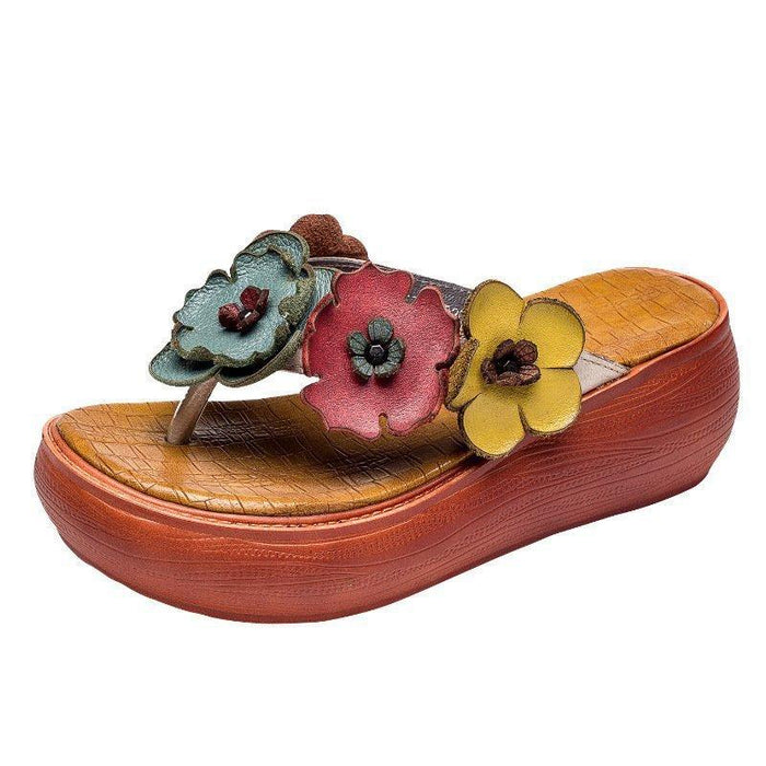 Bulk Jewelry Wholesale rubber flower slippers JDC-SP-GQ083 Wholesale factory from China YIWU China