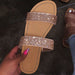Wholesale rubber PU leather flat-soled slippers JDC-SP-GQ036 Slippers JoyasDeChina pink 39 Wholesale Jewelry JoyasDeChina Joyas De China