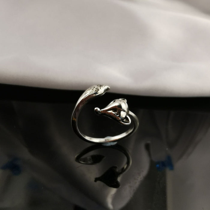 Wholesale Ruby Fox Adjustable Vintage Ring JDC-RS-NS004 Rings 尼森 2 / Wholesale Jewelry JoyasDeChina Joyas De China