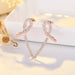 Wholesale s925 Silver Needle Copper Zircon Earrings JDC-ES-QLX026 Earrings 巧兰轩 Wholesale Jewelry JoyasDeChina Joyas De China