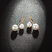 Wholesale S925 Silver Needle Pearl Alloy Earrings JDC-ES-RL203 Earrings JoyasDeChina Wholesale Jewelry JoyasDeChina Joyas De China