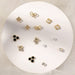 Wholesale S925 Silver Needle Week Stud Earrings Set JDC-ES-ZhanY002 Earrings 展言 17 Wholesale Jewelry JoyasDeChina Joyas De China