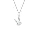 Wholesale s925 silver rabbit necklace JDC-NE-DeL001 Necklaces 德隆 Necklace 45cm 925 silver Wholesale Jewelry JoyasDeChina Joyas De China