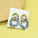 Wholesale S926 Needle Plastic Resin Earrings JDC-ES-XC325 Earrings 夏晨 Wholesale Jewelry JoyasDeChina Joyas De China
