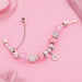Wholesale Sakura Pink Crystal Beaded Bracelet JDC-BT-LJ026 Bracelet JoyasDeChina Wholesale Jewelry JoyasDeChina Joyas De China