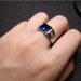 Wholesale sapphire men's open ring JDC-RS-XH008 Rings JoyasDeChina Wholesale Jewelry JoyasDeChina Joyas De China