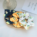 Wholesale satin rubber band avocado printing hair bands JDC-HS-H423 Hair Scrunchies 妙德 Wholesale Jewelry JoyasDeChina Joyas De China