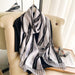 Wholesale scarves women's new Satin shawls JDC-SF-SL040 scarf JoyasDeChina black 175cm or more Wholesale Jewelry JoyasDeChina Joyas De China