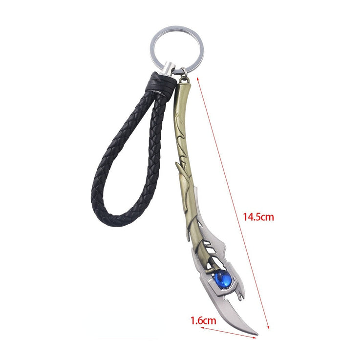 Wholesale Scepter Metal Keychain JDC-KC-YouM002 Keychains 幽梦 Wholesale Jewelry JoyasDeChina Joyas De China