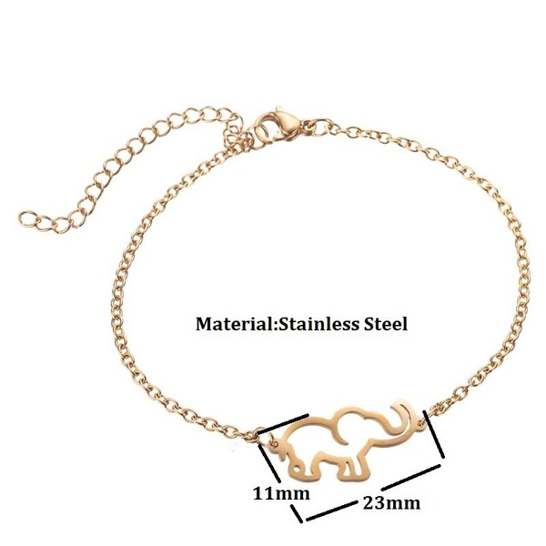 Bulk Jewelry Wholesale Sensen hollow elephant bracelet  JDC-ST-L034 Wholesale factory from China YIWU China