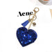 Wholesale Sequin Heart Shape Metal Keychain JDC-KC-FeiRun039 Keychains 飞润 Wholesale Jewelry JoyasDeChina Joyas De China