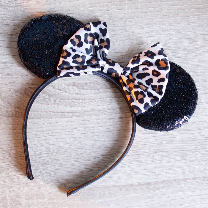 Wholesale sequin polka dot bow round ear hair band (F)JDC-HD-YL002 Headband 雅伦 66 Wholesale Jewelry JoyasDeChina Joyas De China