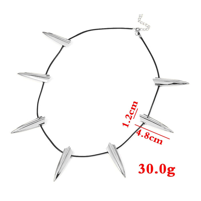 Wholesale seven tooth wolf tooth alloy necklace JDC-NE-youm006 necklaces 幽梦 Wholesale Jewelry JoyasDeChina Joyas De China