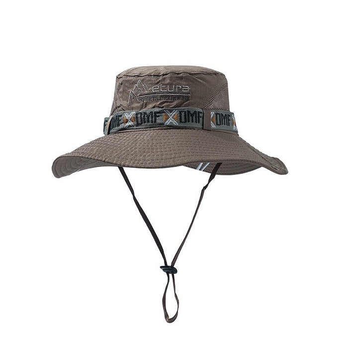 Wholesale Shade Breathable Outdoor Polyester Hiking Hat JDC-FH-Muxia016 Fashionhat 沐夏 light brown one size Wholesale Jewelry JoyasDeChina Joyas De China