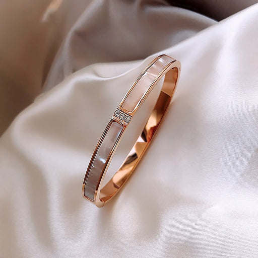 Wholesale shell gold bracelet JDC-BT-BaoY002 Bracelet 宝钰 Wholesale Jewelry JoyasDeChina Joyas De China