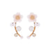 Wholesale Shell Pearl Earrings Sterling Silver Jewelry JDC-ES-JianM020 Earrings 简漫 1 1 Wholesale Jewelry JoyasDeChina Joyas De China